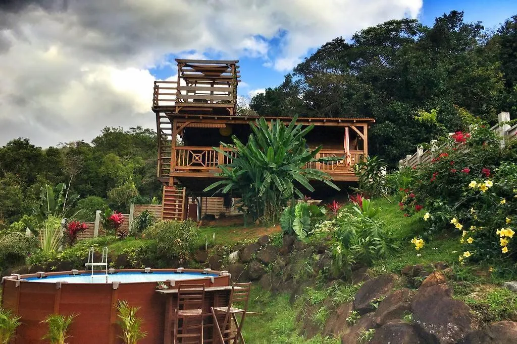 Ti Kaz Matouba Bungalow Vue Mer Villa Deshaies