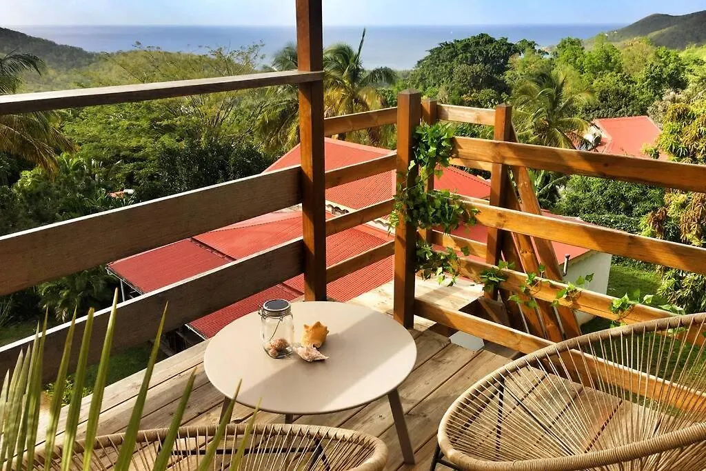 Ti Kaz Matouba Bungalow Vue Mer Villa Deshaies Holiday home