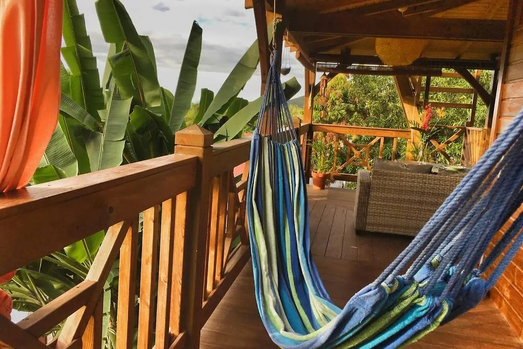 Holiday home Ti Kaz Matouba Bungalow Vue Mer Villa Deshaies Guadeloupe